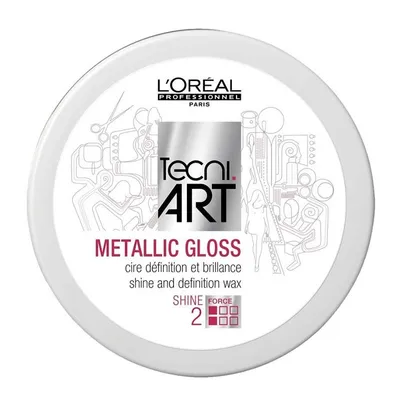 L'Oreal Professionnel Tecni.Art, Metallic Gloss (Wosk nabłyszczający)
