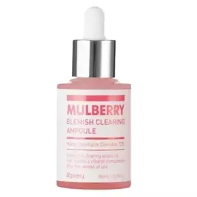 A'pieu Mulberry Blemish Clearing Ampoule (Nawilżająco-rozjaśniająca ampułka na bazie morwy)