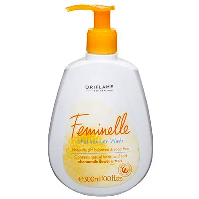 Oriflame Feminelle, Mild Intimate Wash (Łagodny płyn do higieny intymnej z rumiankiem)