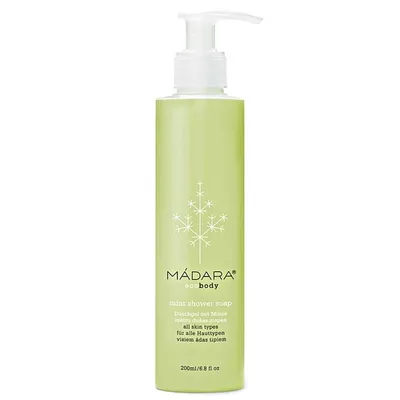 Madara Organic Skincare Mint Shower Soap (Miętowy żel pod prysznic)