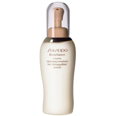 Shiseido Benefiance, Creamy Cleansing Emulsion (Kremowe mleczko oczyszczające)