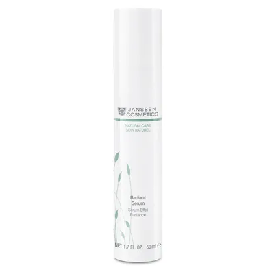 Janssen Cosmetics Natural Care, Radiant Serum (Koncentrat rozświetlający skórę)