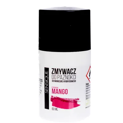 Sensique Zmywacz do manicure hybrydowego o zapachu mango