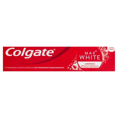 Colgate Max White Luminous Toothpaste (Pasta do zębów)