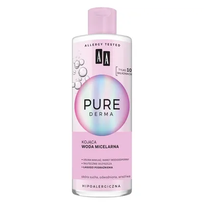 AA Pure Derma, Kojąca woda micelarna