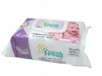 Fresh Baby Baby Wet Wipes (Chusteczki nawilżane dla dzieci)