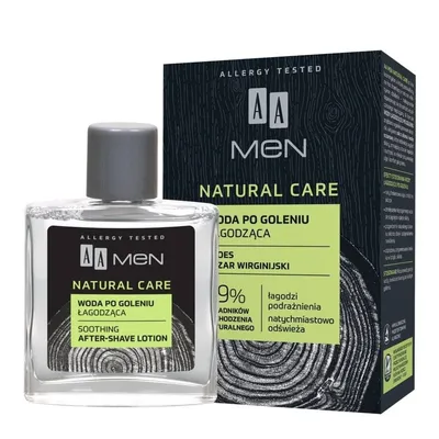 AA Men Natural Care, Woda po goleniu łagodząca