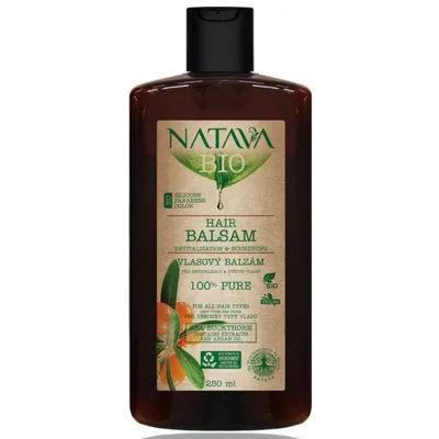 Natava Bio, Hair Balsam Sea Buckthorn (Balsam do włosów `Rokitnik`)