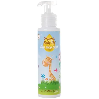 Azeta Bio Organic Baby Oil Inca Inchi (Organiczna oliwka do masażu dla dzieci i niemowląt)