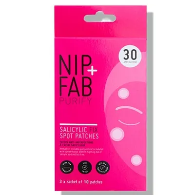 Nip+Fab Purify, Salicylic Fix Spot Patches (Punktowe plastry na wypryski)