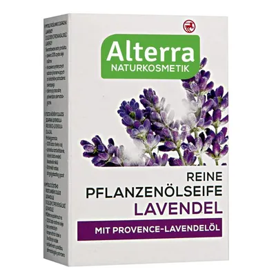 Alterra Reine Pflanzenölseife Lavendel (Mydło z olejkami roślinnymi o zapachu lawendy)