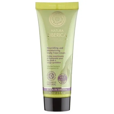 Natura Siberica Nourishing & Moisturizing Daily Foot Cream (Odżywczo-nawilżający krem do stóp)
