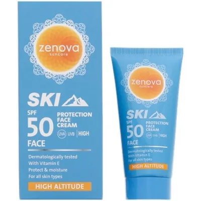 Zenova Suncare Ski Protection Face Cream SPF 50 (Krem przeciwsłoneczny na narty)