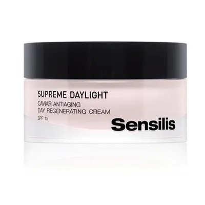 Sensilis Supreme Daylight, Caviar Antiaging Day Regenerating Cream SPF 15 (Krem do twarzy na dzień)