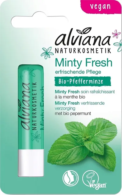 Alviana Naturkosmetik Lip Balm Minty Fresh (Balsam do ust)