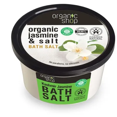 Organic Shop Jasmine & Salt, Bath Salt (Sól do kąpieli `Jaśmin i sól`)