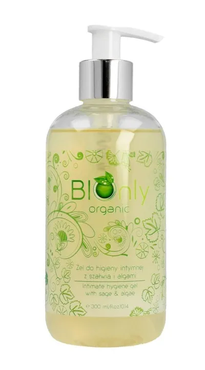 BIOnly Organic, Żel do higieny intymnej z szałwią i algami