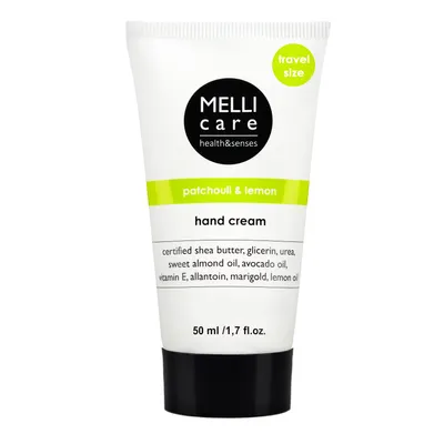 Melli Care Patchouli & Lemon Hand Cream (Odżywczo-kojący krem do rąk)