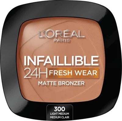 L'Oreal Paris Infaillible 24H Fresh Wear Soft Matte Bronzer (Puder brązujący)