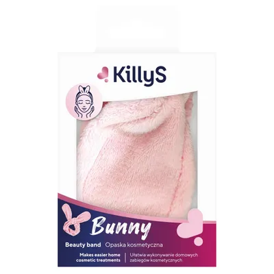 KillyS Opaska kosmetyczna z uszami `Bunny`