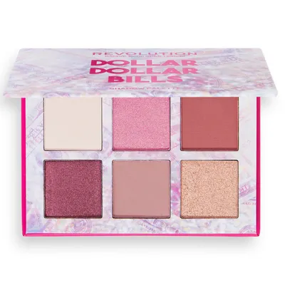 Revolution Beauty (Makeup Revolution) Dollar Dollar Bills Eyeshadow Palette (Paleta cieni do powiek)