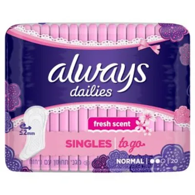 Always Dailies Singles to Go Normal, Wkładki higieniczne zapachowe