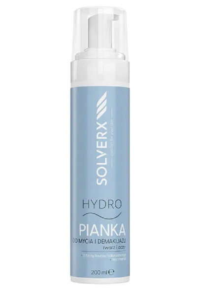 Solverx Hydro, Pianka do mycia i demakijażu