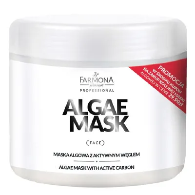 Farmona System Professional Algae Mask, Maska algowa z węglem aktywnym