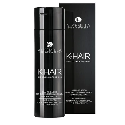 Alkemilla Eco Bio Cosmetics K-Hair, Shampoo Acido (Szampon o kwaśnym PH do włosów normalnych i matowych)