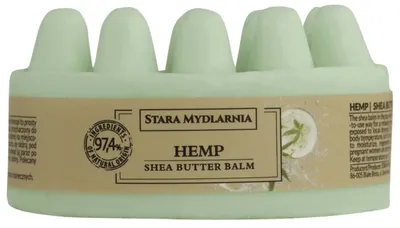 Stara Mydlarnia Hemp Shea Butter Balm (Balsam do ciała w kostce `Konopie`)