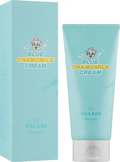 11 Village Factory Blue Chamomile Cream (Łagodzący krem do twarzy)