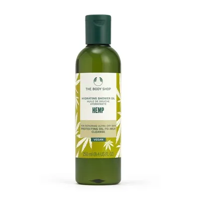 The Body Shop Hemp, Hydrating & Protecting Shower Oil (Nawilżający olejek pod prysznic)