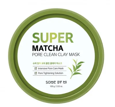 Some by MI Super Matcha Pore Clean Clay Mask (Maseczka glinkowa z herbatą matcha)