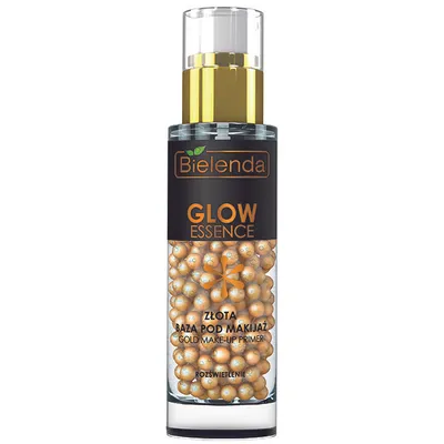 Bielenda Glow Essence, Gold Make-up Primer (Złota baza pod makijaż)