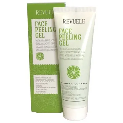 Revuele Face Peeling Gel with AHA Acids (Żel peelingujący do twarzy z kwasami owocowymi AHA)