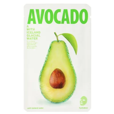 CNF Cosmetics Mask a with Iceland Glacial Water Avocado (Odżywcza maseczka woda lodowcowa z awokado)