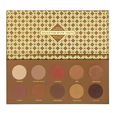 Zoeva Caramel Melange, Eyeshadow Palette (Paleta 10 cieni do powiek)