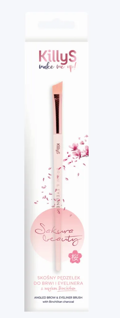 KillyS Sakura Beauty, Pędzel do brwi i eyelinera