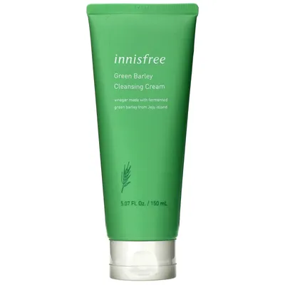 Innisfree Green Barley, Cleansing Cream (Krem do mycia twarzy z zielonym jęczmieniem)