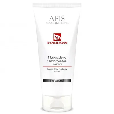 Apis Professional, Raspberry Glow Freeze-dried Raspberry Gel Mask (Maska żelowa z liofilizowanymi malinami)