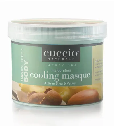 Cuccio Naturale Luxury Spa, Invigorating Cooling Masque Artisan Shea & Vetiver (Chłodząca maska do ciała)
