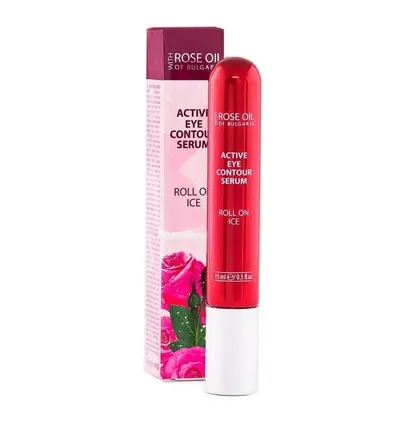 BioFresh Cosmetics Rose of Bulgaria , Active Eye Contour Serum withOil (Aktywne serum różane pod oczy)