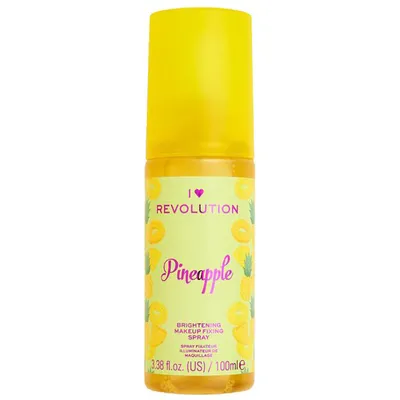 I Heart Revolution Brightening Makeup Fixing Spray`Pineapple (Rozświetlająca mgiełka utrwalająca makijaż)