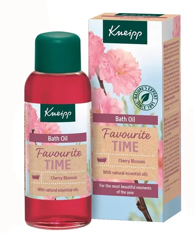 Kneipp Favourite Time, Bath Oil Cherry Blossom (Olejek do kąpieli `Kwiat wiśni`)