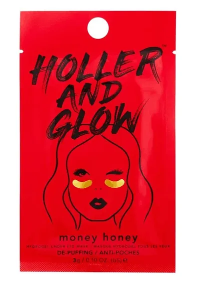 Holler and Glow Money Honey, Hydrogel Under Eye Mask (hydrożelowe płatki pod oczy)