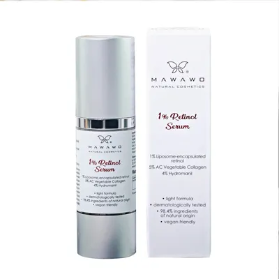 Mawawo Natural Cosmetics 1% Retinol Serum (Serum z retinolem 1%)