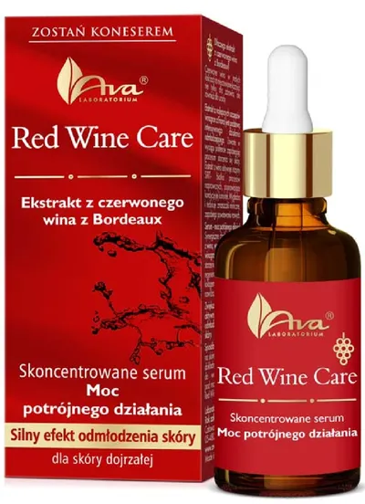 Laboratorium Kosmetyczne AVA Red Wine Care, Skoncentrowane serum do skóry dojrzałej