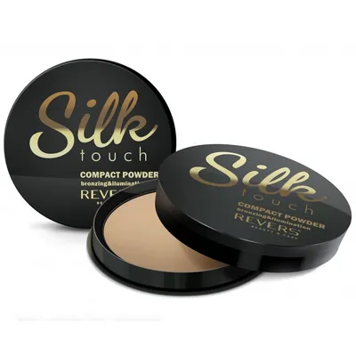 Revers Cosmetics Silk Touch, Compact Powder Bronzing & Ilumination (Puder prasowany)