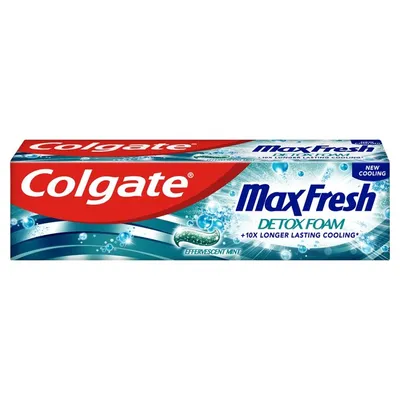 Colgate Max Fresh Detox Foam Toothpaste (Pasta do zębów)