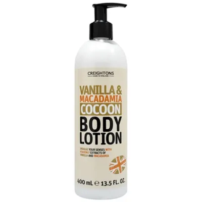 Creightons Vanilla & Macadamia Cocoon, Body Lotion (Balsam do ciała `Wanilia, macadamia, kokos`)